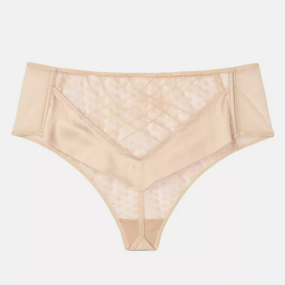 Victorias Secret Luxe Starburst High-waist Thong - Picture 1 of 6